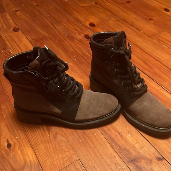 Botkier Shoes - Botkier suede, and leather ankle boots
